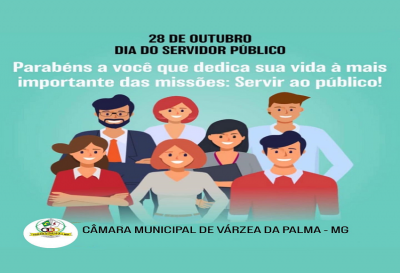 DIA DO SERVIDOR PÚBLICO!  