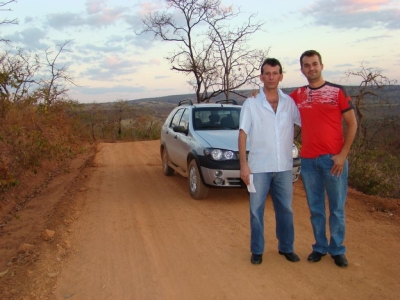 Vereadores vistoriam estrada da Fazenda Lagoinha