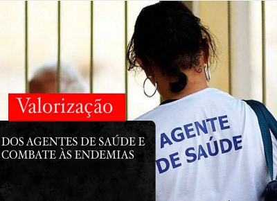 Valorização Profissional dos Agentes Comunitários de Saúde e de Combate às Endemias